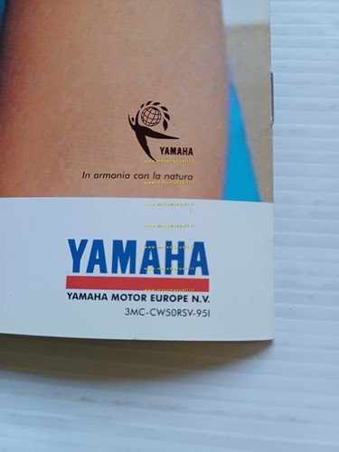 Yamaha SPY 50 1995 Scooter depliant ITALIANO originale