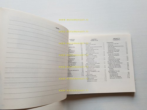 Yamaha SR 250 SE 3Y8 1980 manuale officina originale