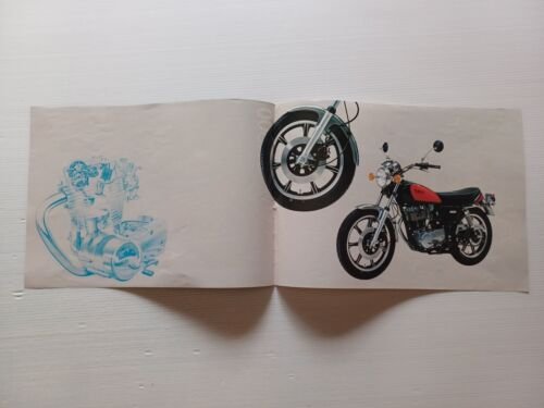 Yamaha SR 500 1979 depliant originale SENZA TESTO NO TEXT