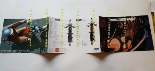 Yamaha SR 500 SP - SR 400 SP 1981 depliant …