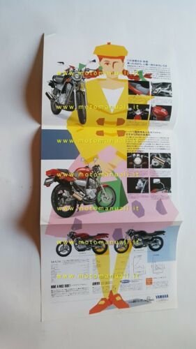 Yamaha SRX 250 1990 depliant Giapponese Moto ORIGINALE brochure