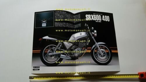 Yamaha SRX 600 - 400 1985 depliant POSTER originale JAPANESE …