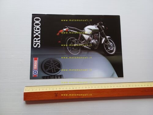 Yamaha SRX 600 1986 depliant italiano originale