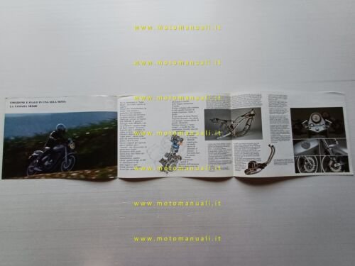 Yamaha SRX 600 1986 depliant italiano originale