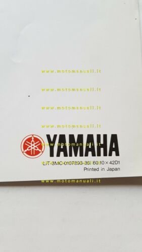 Yamaha SRX 600 1986 depliant MOTO italiano originale brochure
