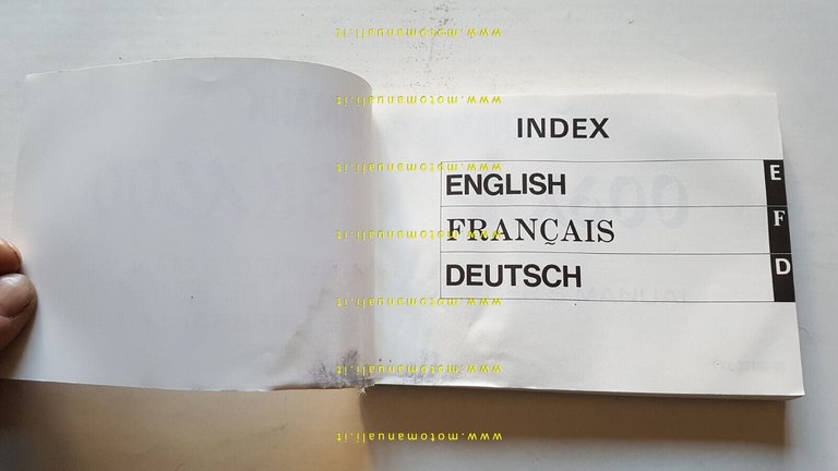 Yamaha SRX 600 1XL 1985 manuale uso manutenzione originale INGLESE …