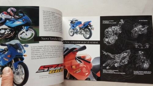 Yamaha SZR 660 1995 depliant originale moto brochure