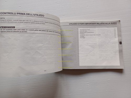 Yamaha T-Max 500 5GJ 2000 manuale uso manutenzione libretto italiano …