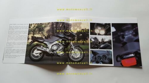 Yamaha TDM 850 1991 depliant MOTO originale brochure ITALIANO