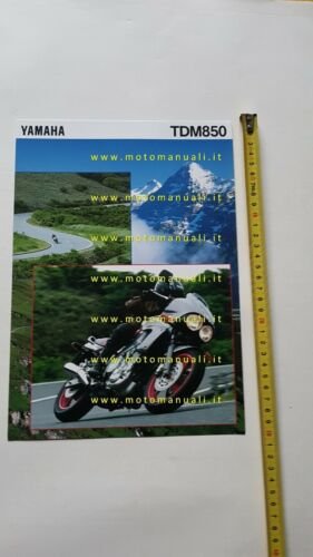 Yamaha TDM 850 1994 depliant ITALIANO originale moto brochure