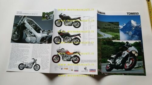 Yamaha TDM 850 1994 depliant ITALIANO originale moto brochure