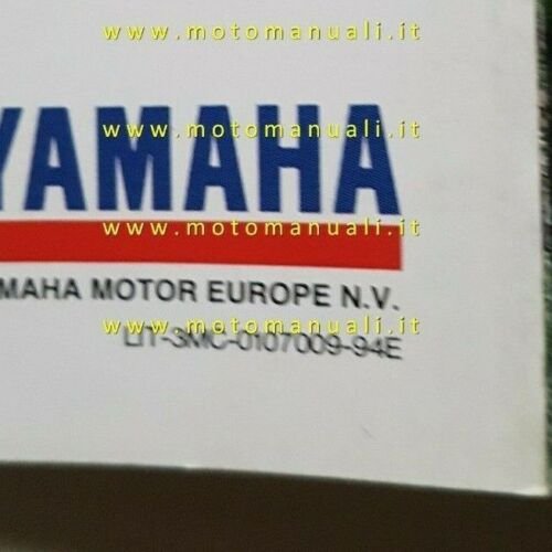 Yamaha TDM 850 1994 depliant ITALIANO originale moto brochure