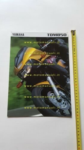 Yamaha TDM 850 1995 depliant MOTO originale brochure ITALIANO