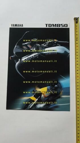 Yamaha TDM 850 1996 depliant ITALIANO originale moto brochure