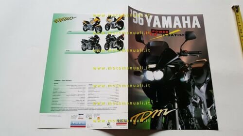 Yamaha TDM 850 1996 depliant ITALIANO originale moto brochure