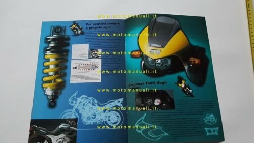Yamaha TDM 850 1996 depliant ITALIANO originale moto brochure
