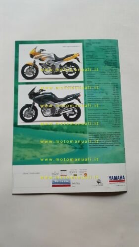 Yamaha TDM 850 1996 depliant ITALIANO originale moto brochure