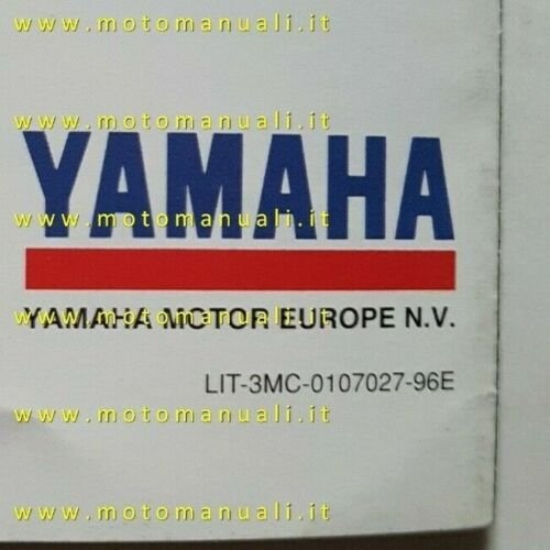 Yamaha TDM 850 1996 depliant ITALIANO originale moto brochure