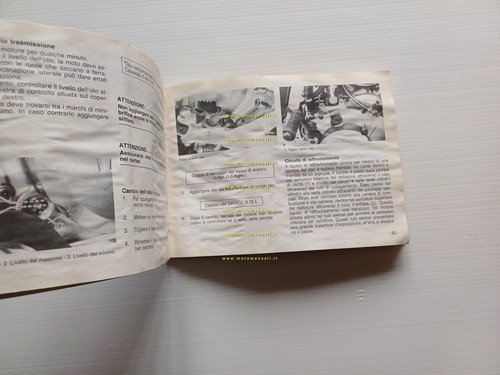 Yamaha TDR 125 1990 manuale uso manutenzione libretto originale italiano