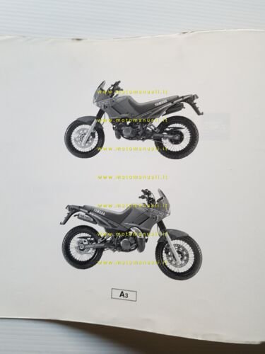 Yamaha TDR 125 3SH1-3XD1 1991 catalogo ricambi originale spare parts …