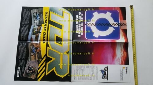 Yamaha TDR 250 1988 depliant MOTO italiano originale brochure