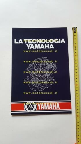 Yamaha tecnologia XJ 650 turbo 1982 depliant MOTO originale brochure …