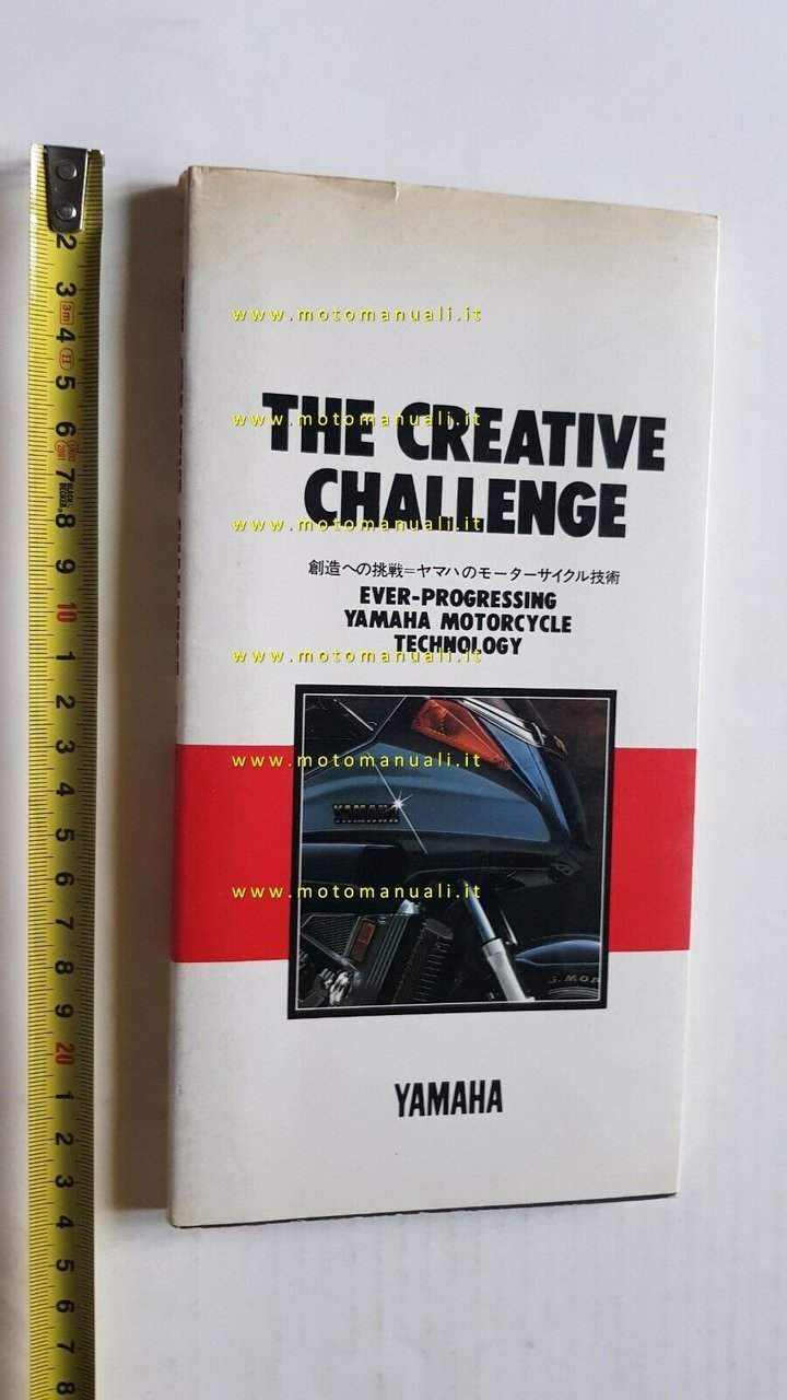YAMAHA The Creative Challenge 1984 libro originale Yamaha