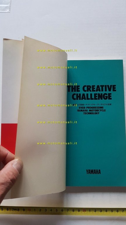 YAMAHA The Creative Challenge 1984 libro originale Yamaha