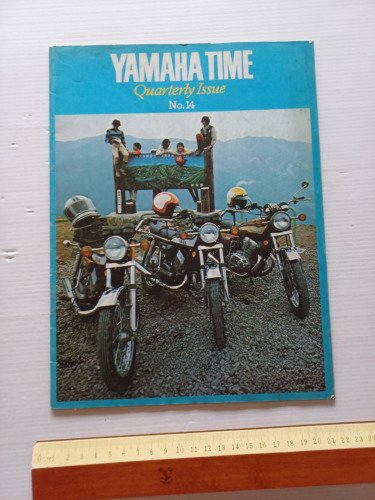 Yamaha Time rivista aziendale n.14 1973 originale