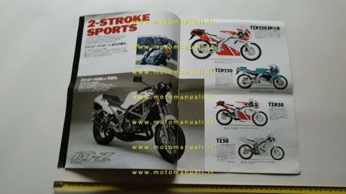 Yamaha Tokyo Motor Show 1989 depliant originale JAPANESE TEXT brochure