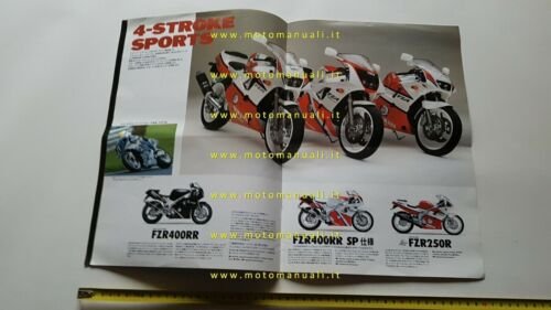 Yamaha Tokyo Motor Show 1989 depliant originale JAPANESE TEXT brochure