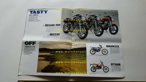 Yamaha Tokyo Motor Show 1989 depliant originale JAPANESE TEXT brochure