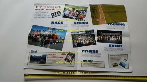 Yamaha Tokyo Motor Show 1989 depliant originale JAPANESE TEXT brochure