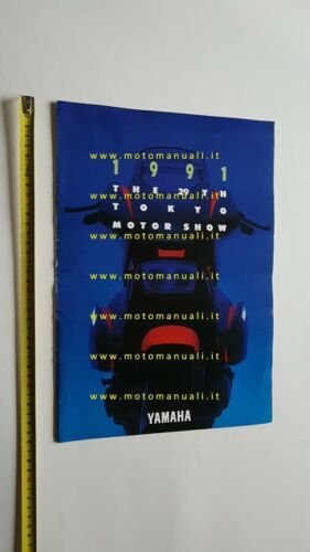 Yamaha Tokyo Motor Show 1991 depliant originale JAPANESE TEXT brochure
