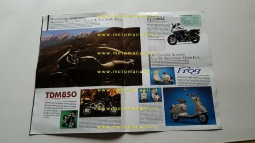 Yamaha Tokyo Motor Show 1991 depliant originale JAPANESE TEXT brochure