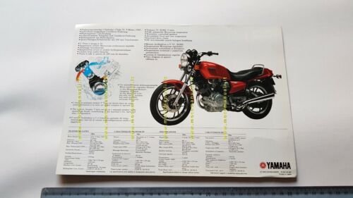 Yamaha TR1 1000 1983 depliant moto ITALIANO originale brochure