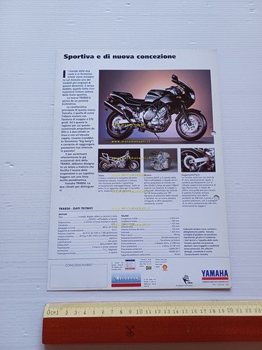 Yamaha TRX 850 1996 depliant italiano originale