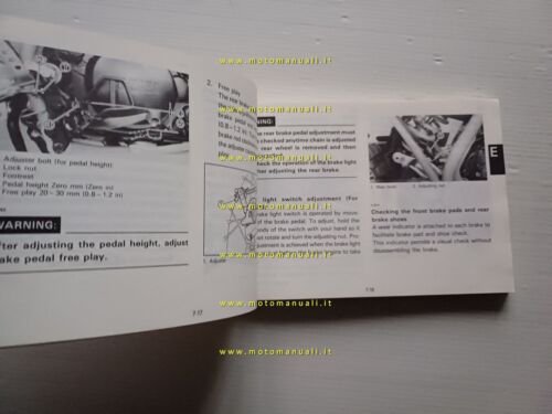 Yamaha TT 350 T 1TJ 1986 manuale uso manutenzione libretto …