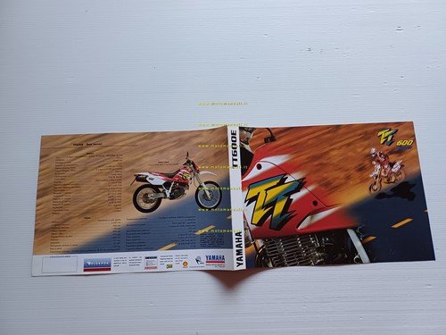 Yamaha TT 600 E 1996 depliant originale ITALIANO
