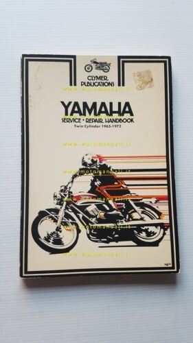 Yamaha tutti modelli 2 cilindri 90-350 1965-73 Manuale Officina inglese …