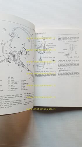 Yamaha tutti modelli 2 cilindri 90-350 1965-73 Manuale Officina inglese …