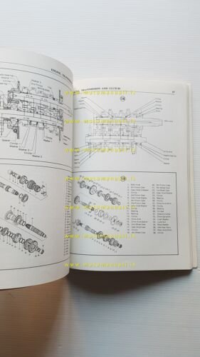 Yamaha tutti modelli 2 cilindri 90-350 1965-73 Manuale Officina inglese …