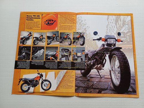 Yamaha TW 125 1999 depliant ITALIANO originale