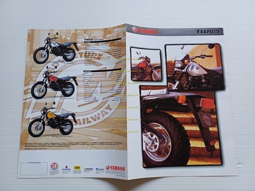 Yamaha TW 125 2000 depliant ITALIANO originale