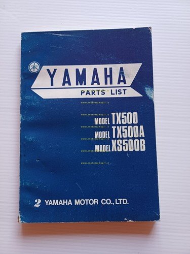 Yamaha TX 500 - TX 500 A - TX 500 …
