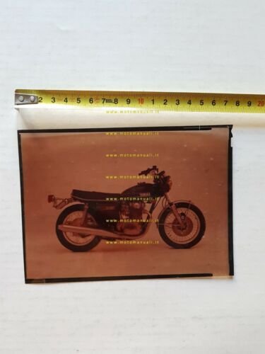 Yamaha TX 650 1974 positivo a colori 18x12 originale foto …