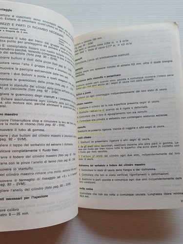 Yamaha TX 750 1973 manuale officina originale Italiano