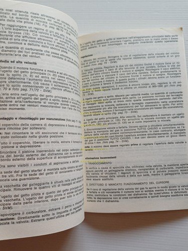 Yamaha TX 750 1973 manuale officina originale Italiano