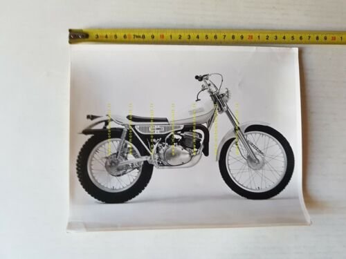 Yamaha TY 250 Trial 1973 foto cartella stampa originale press …