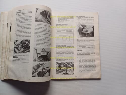 Yamaha TZ 250 J 1981 manuale officina originale INGLESE workshop …